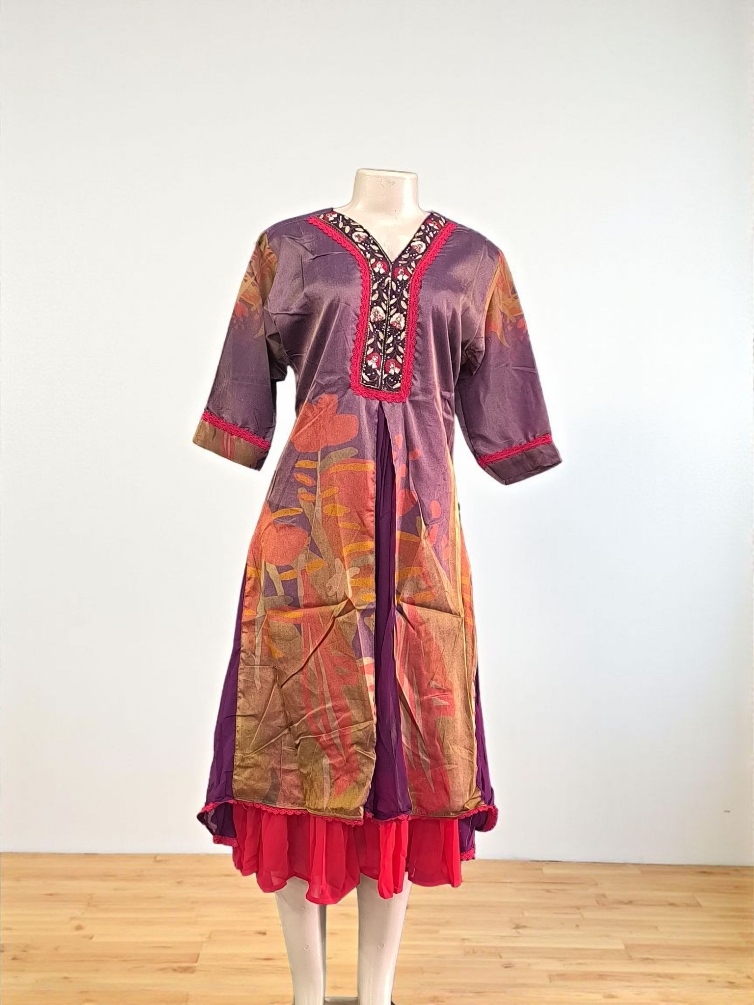 Self print kurti