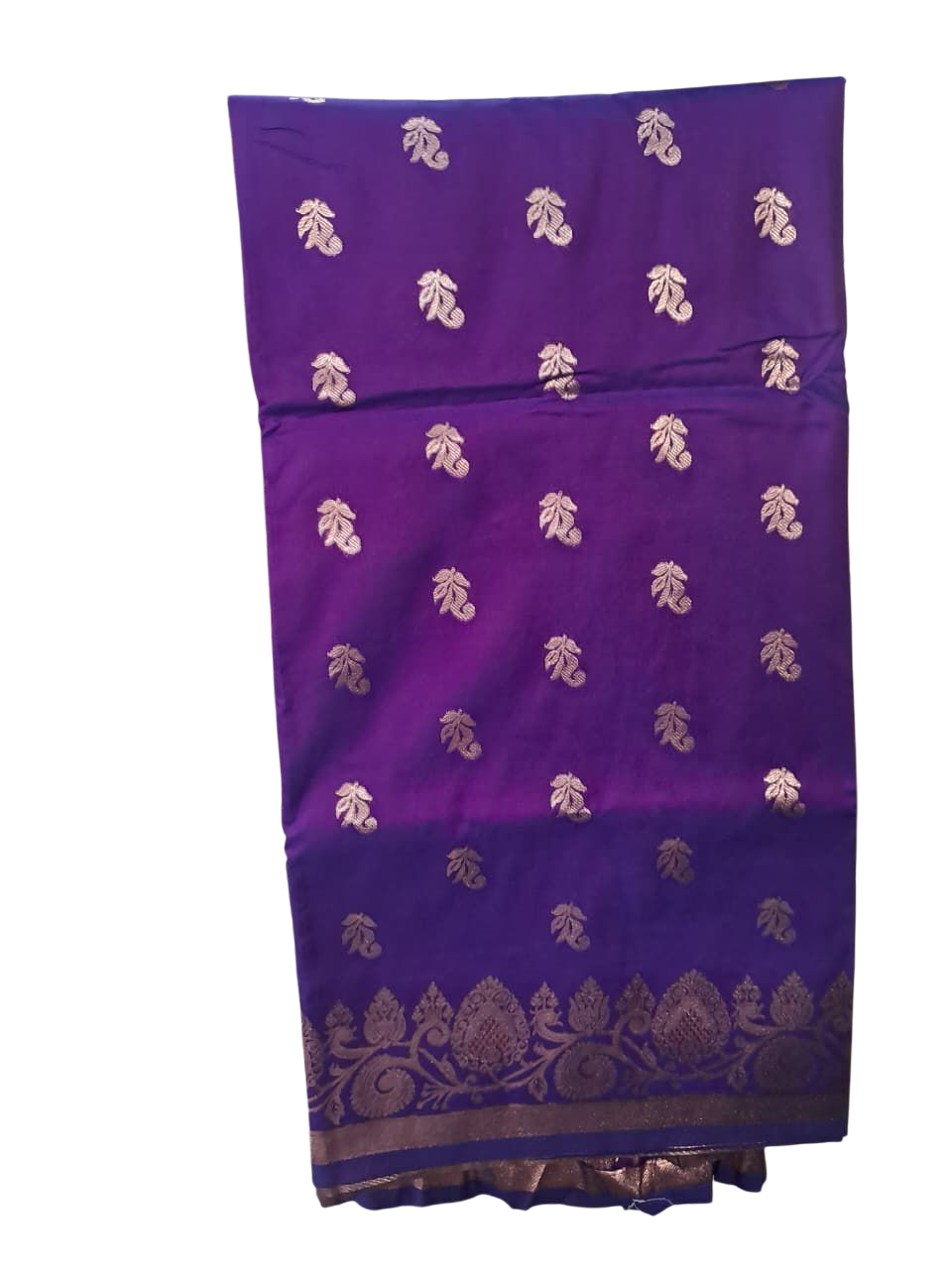 Scs9/1170 Purple saree