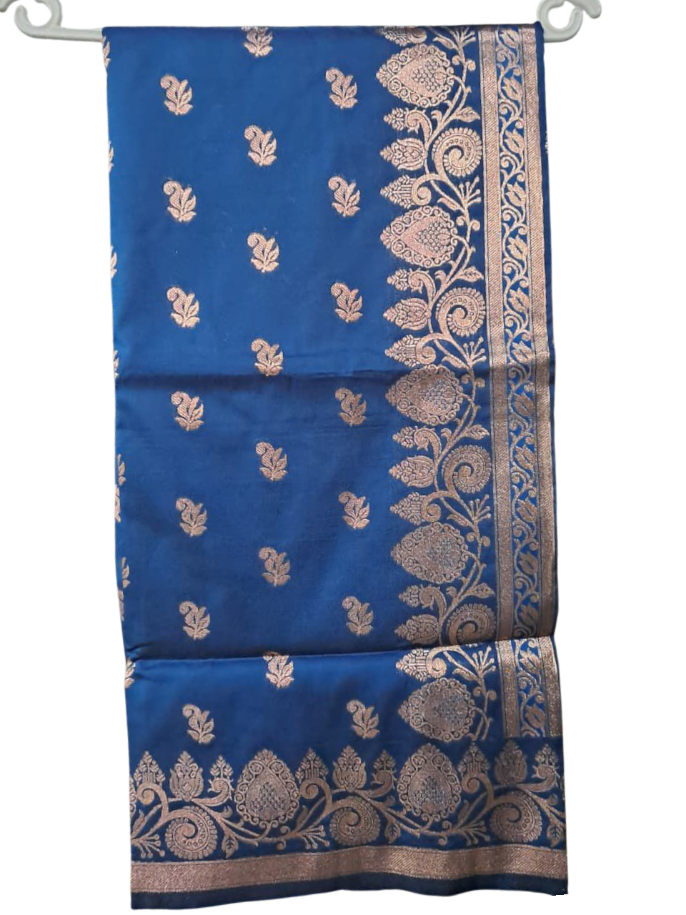 Scs10/1700 Marine blue saree