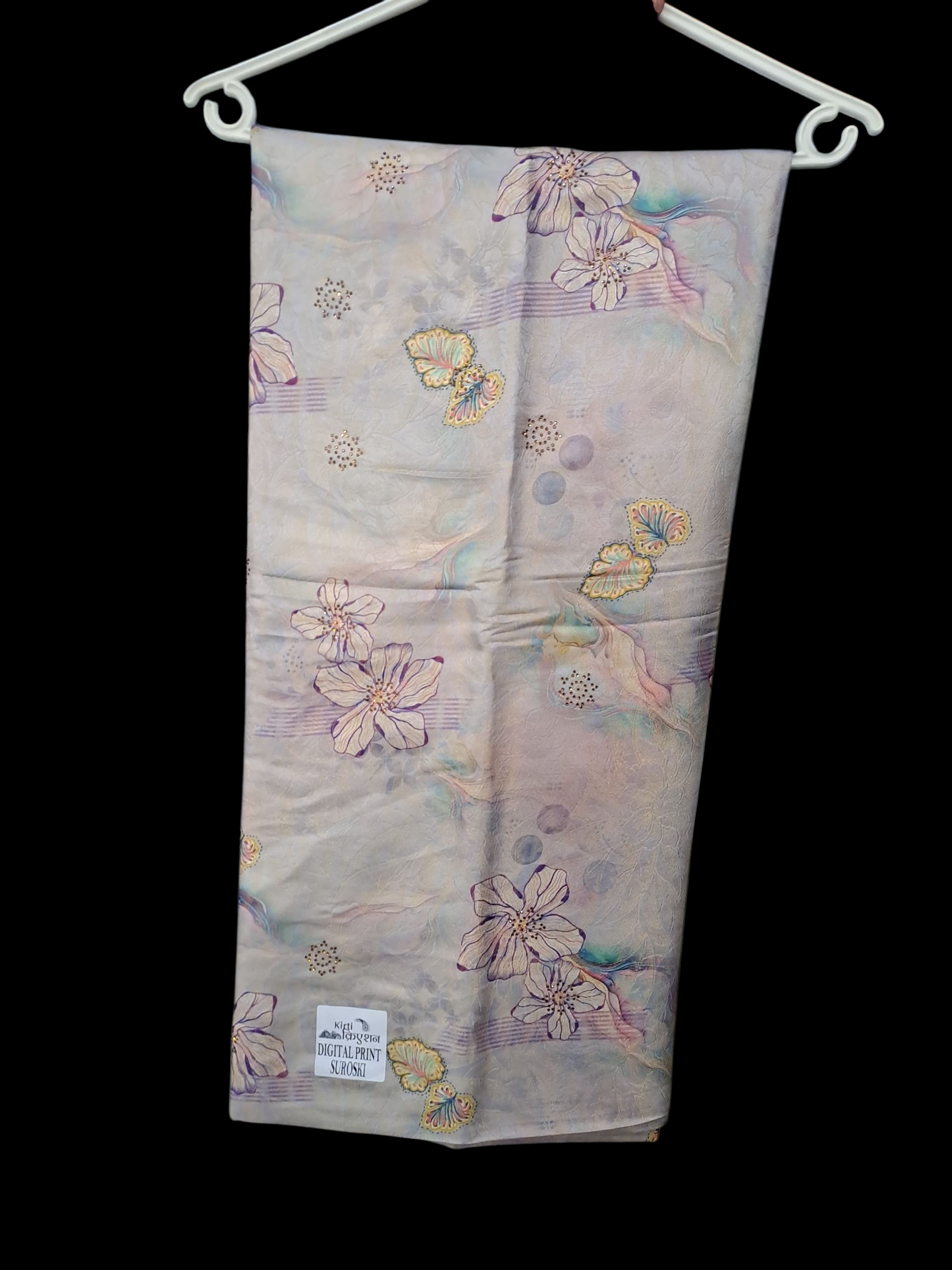 Scs20-1165 silk print saree